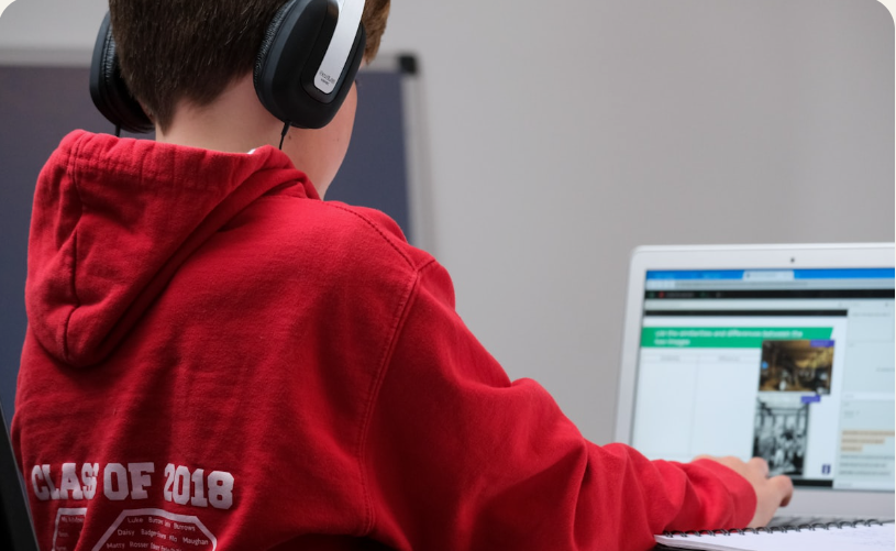 Students learning